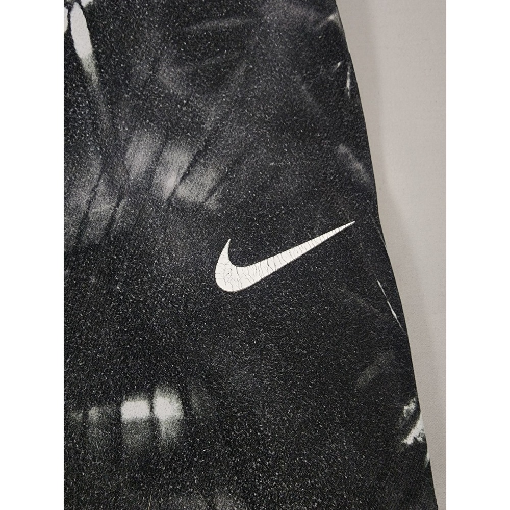 Nike Pro Dri-FIT Leggings Womens XS Black White Abstract Print Athletic Tights - Picture 2 of 11